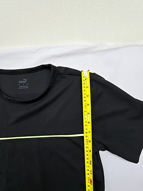 Puma Men's Black Training Tee Size M Short Sleeve Crew Neck