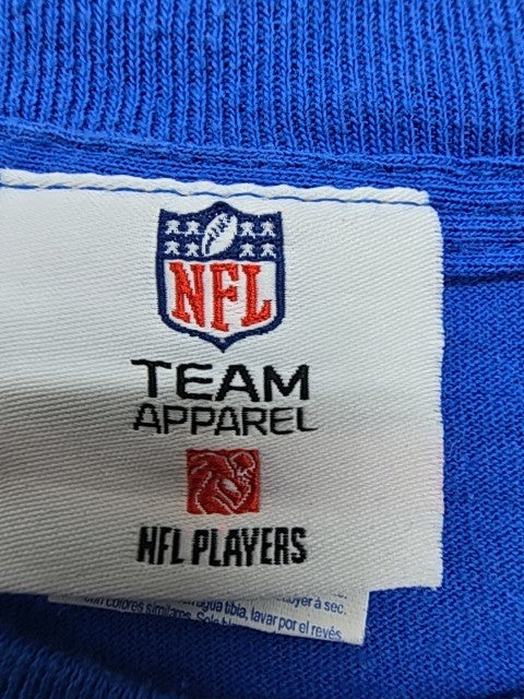 Gildan Boys Blue NFL Sports T-Shirt Big Kids Size M Regular Fit