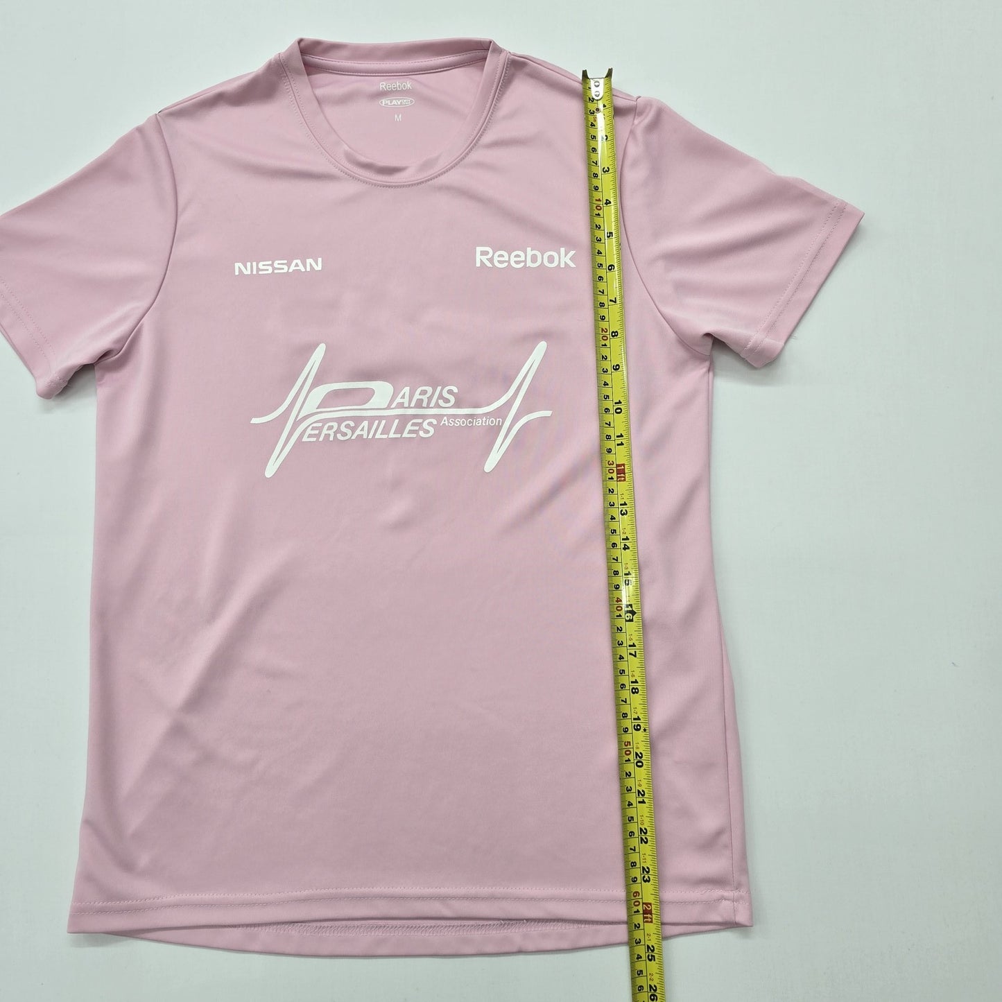 Reebok Unisex Pink Breast Cancer Awareness T-Shirt Size M PlayDry Logo