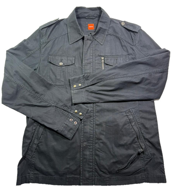 Men's Vintage Hugo Boss Bondage Jacket Sunfaded Size 44