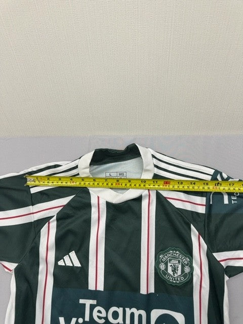Adidas Manchester United Jersey Green Slim Fit L