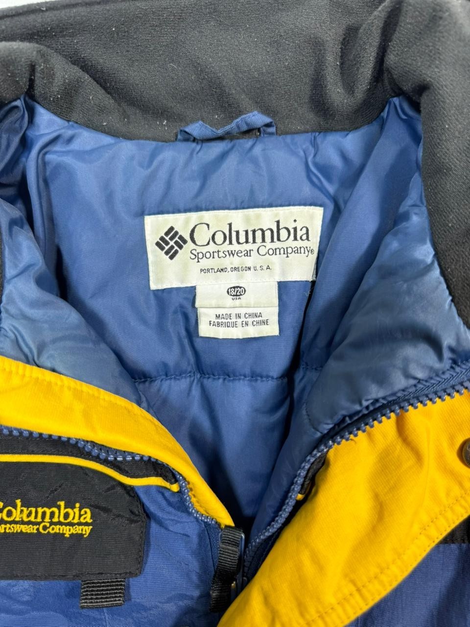 Columbia Sportswear Unisex Colorblock Insulated Ski Jacket 18/20 XL