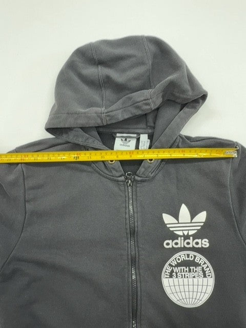 Adidas Boys Gray Hoodie size M product image 8