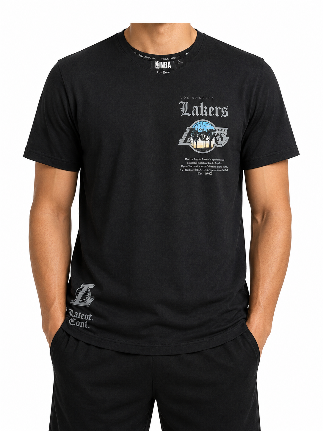 NBA Men Black T-Shirt size M product image 1