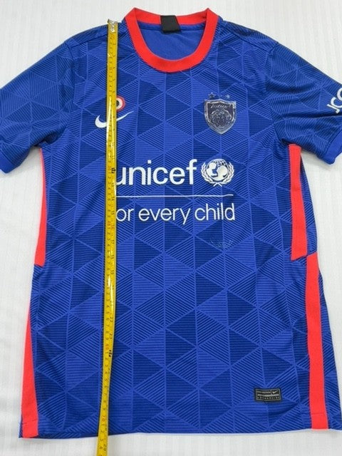 Nike Men's Blue Dri-FIT Soccer Jersey L