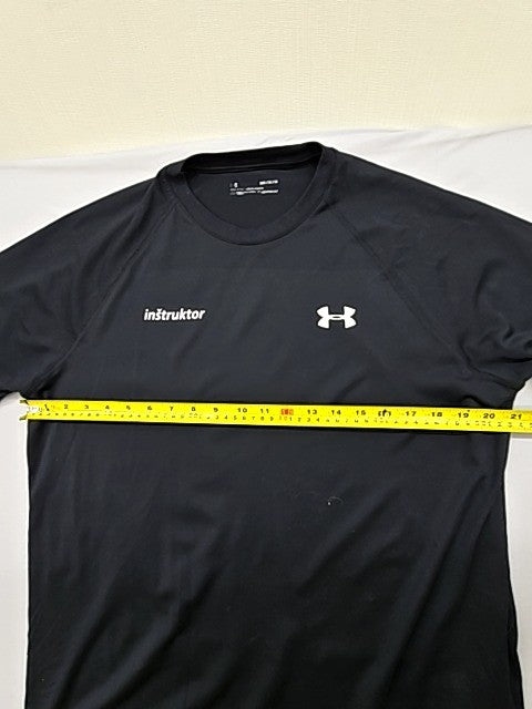 Under Armour Men's Black HeatGear Graphic T-Shirt Size M Crew Neck