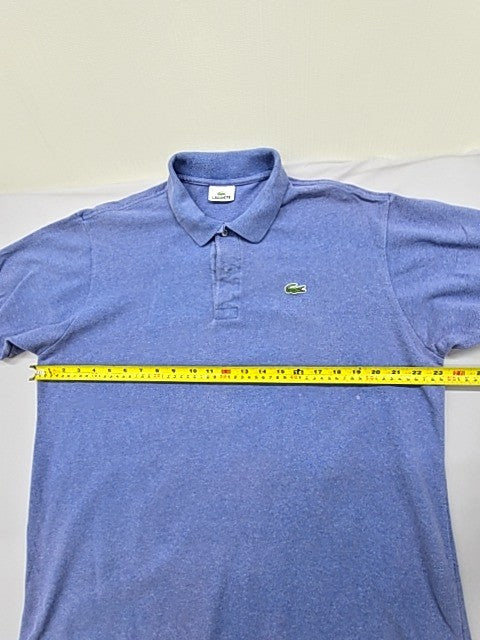 Lacoste Men's Blue Polo Shirt XL Classic Cotton Pique Short Sleeve