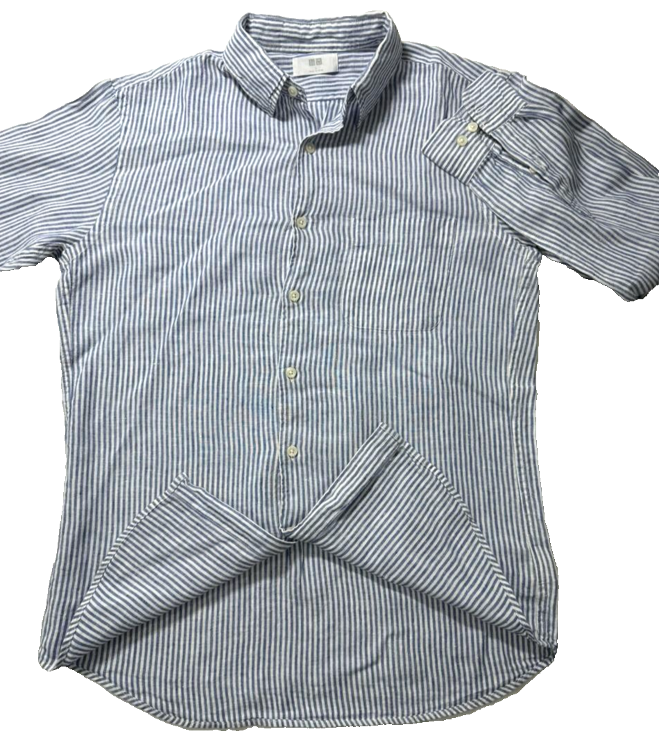 New Uniqlo 100% Linen Blouse - Size L