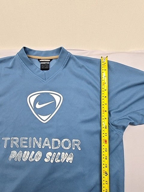 Nike Unisex Blue Futsal Jersey Short Sleeve Size L GB442