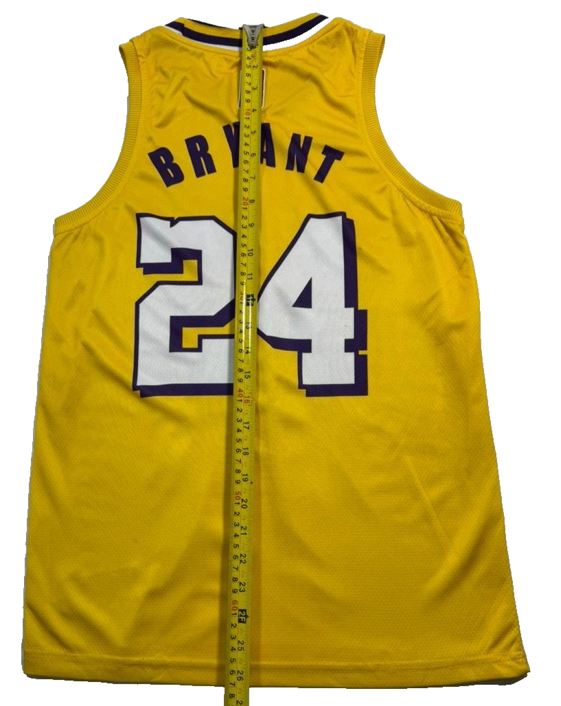 Nike La Lakers Kobe Bryant Yellow Statement Jersey Men's Size M
