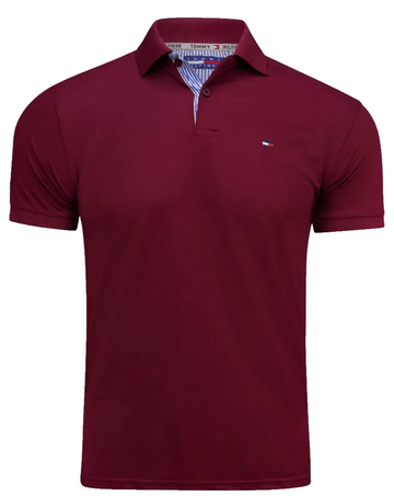 Men's Tommy Hilfiger Solid Cotton Spring Shirt Size M