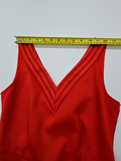 Artistic Haul Women Red Dress size 8 product image 4