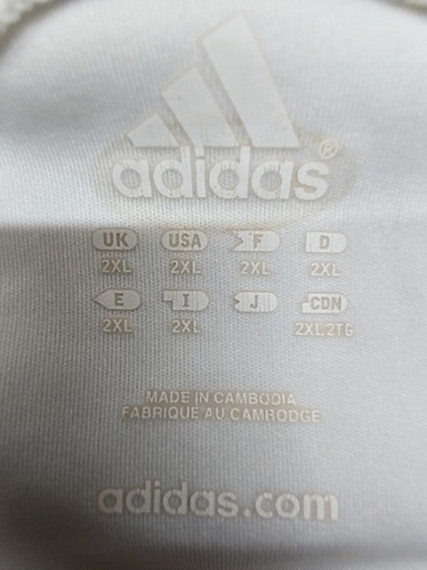 Adidas Men White T-Shirt size XXL product image 4