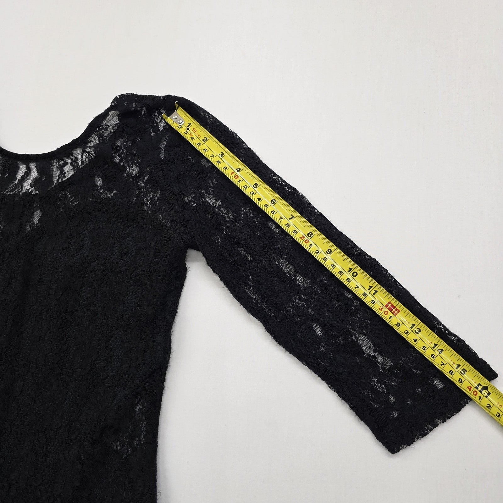 Elizabeth Women Black Dress size 40 product image 9