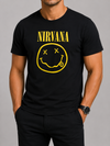 New Look Men Black T-Shirt size 8 product image 1