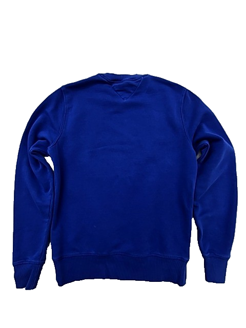 Tommy Hilfiger Navy Crewneck Sweatshirt S Long Sleeve Unisex