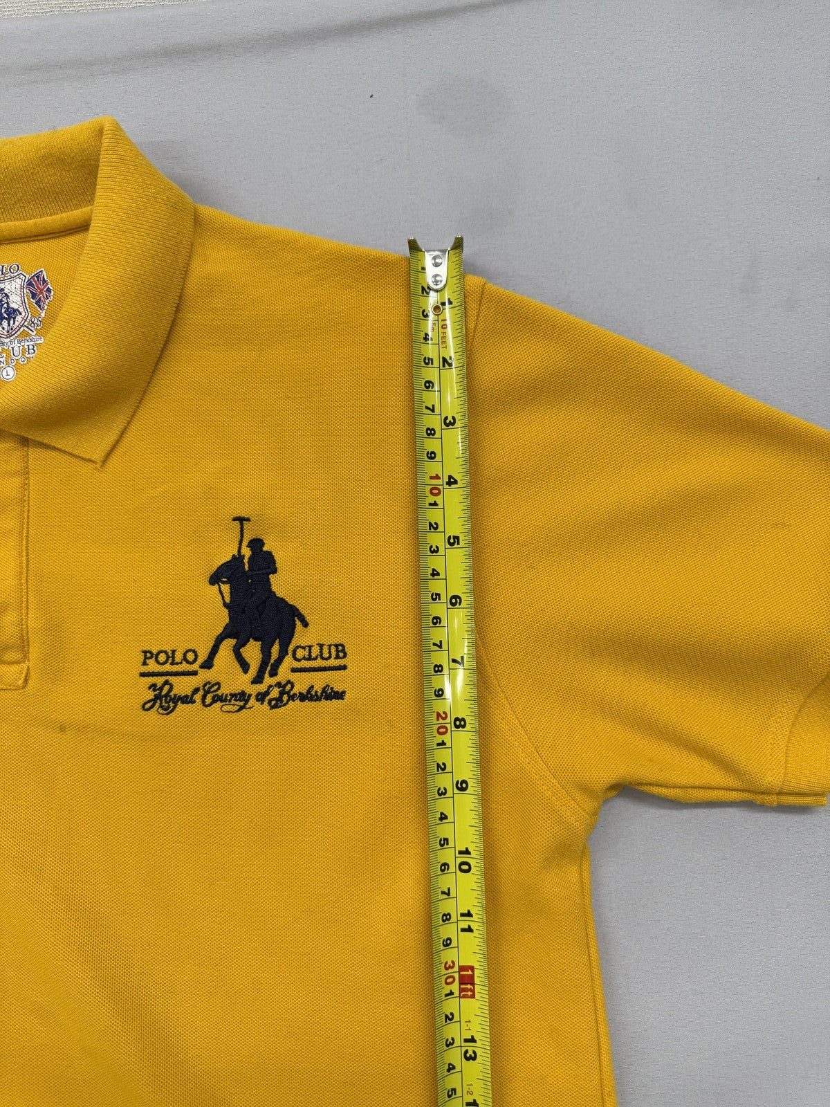 Polo Ralph Lauren Yellow Boys Short Sleeve Mesh Polo Shirt