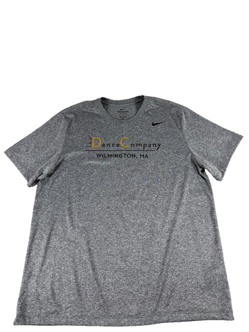 Nike Dri-FIT The Nike Tee Men's XL Gray Dance Company Wilmington MA T-Shirt