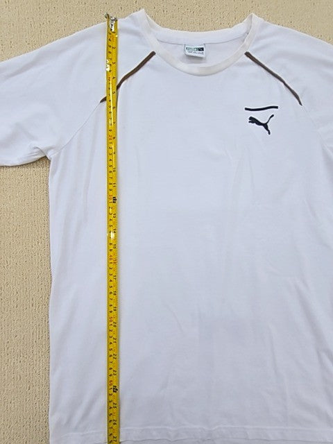 Puma Formula 1 F1 Men's White Graphic Cotton T-Shirt M