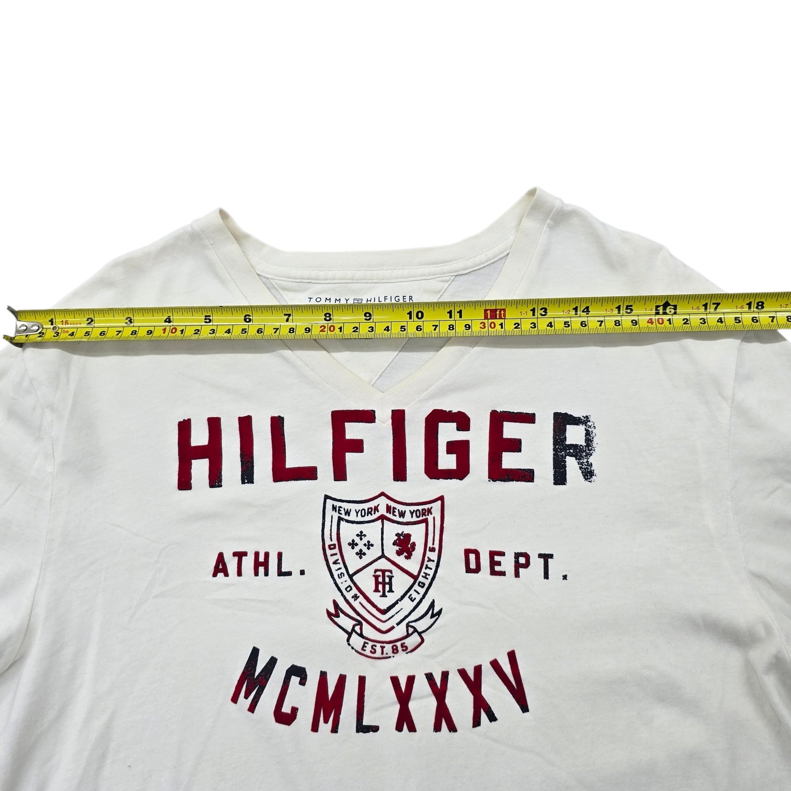 Tommy Hilfiger Men White T-Shirt product image 5