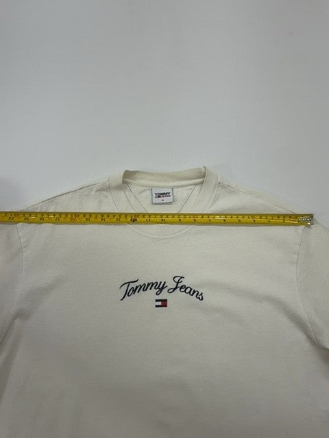 Tommy Jeans Men White T-Shirt size M product image 8