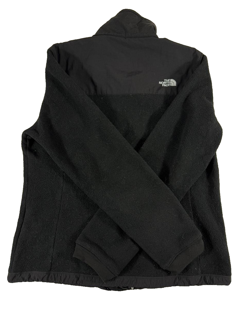 The North Face Womens Black Fleece Jacket Polartec Full Zip Outdoor Size M