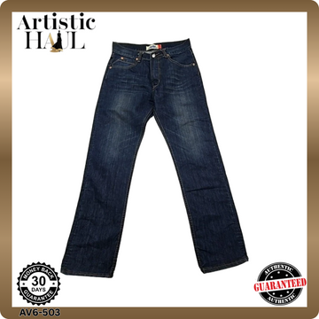 Levi's 501 Original Fit Straight Leg Jeans 33x32 Dark Wash