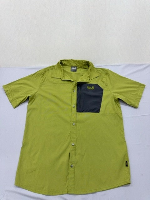 Jack Wolfskin Men's Green Shirt – Size M