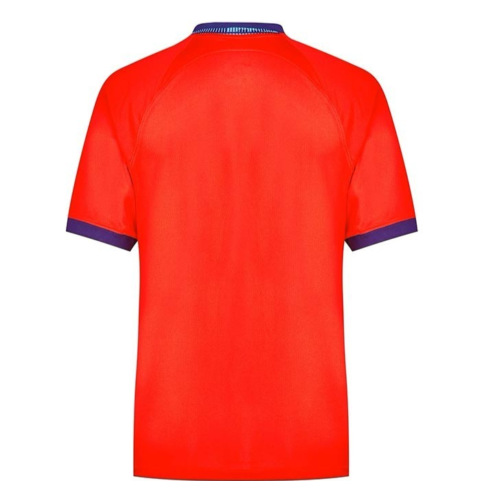 Nike England Away Football Shirt Red Men's Medium 100% Polyester