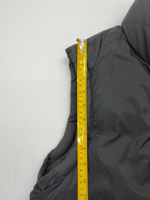 The North Face Men Black Hooded Puffer Vest Size S Regular Condition