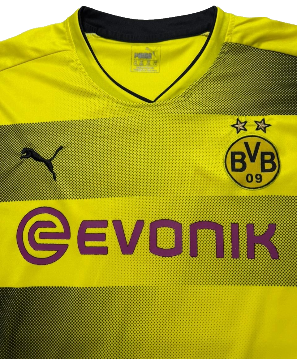 Borussia Dortmund 2017 2018 Home Shirt Football Soccer Jersey Men's | XXL
