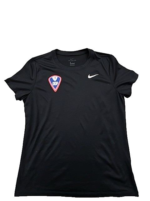 Nike Unisex Dri-FIT Black The Nike Tee T-Shirt L Short Sleeve Patch