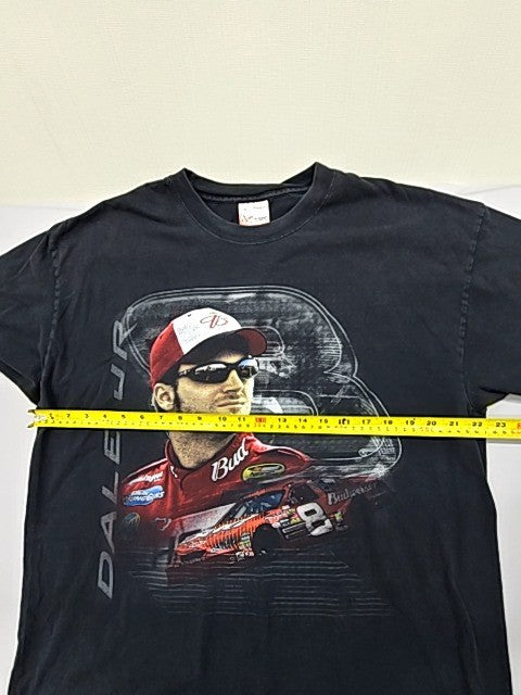 Chase Authentics Men's Dale Earnhardt Jr Black NASCAR T-Shirt XL Vintage