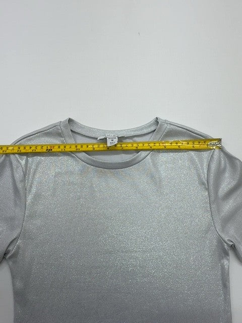 Amisu Women Silver T-Shirt size M product image 7