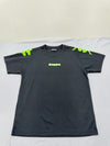 Kappa Men's Black T-Shirt – Size XL, Logo, Short Sleeve