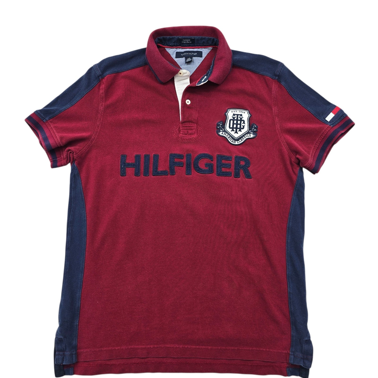 Tommy Hilfiger Men Navy Polo Shirt size L product image 1