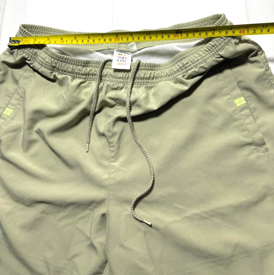 Adidas Men's Training Shorts In A Light Olive Green Color - Size L