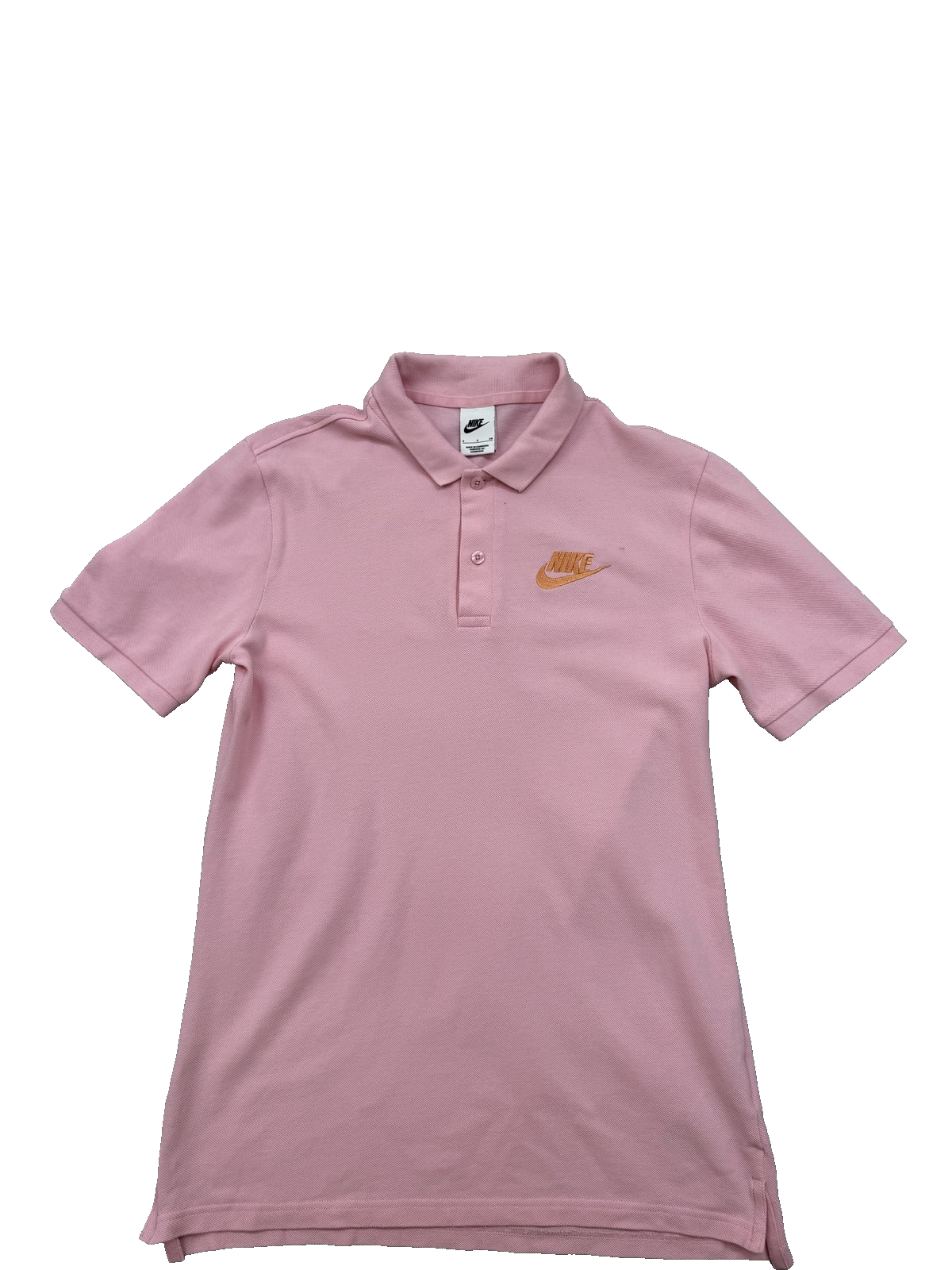 Nike Pink Short Sleeve Polo Shirt S Regular Cambodia