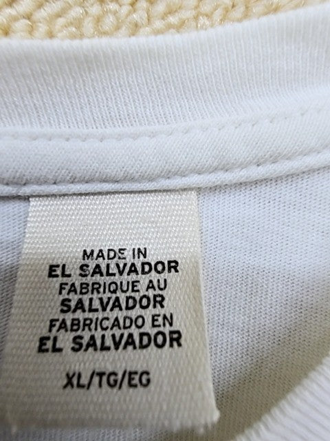 Levi's Men's XL White Short Sleeve Crewneck T-Shirt Logo