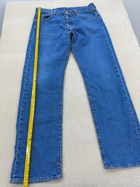 Levi's Men's Blue 501 Jeans W34 L32 Vintage