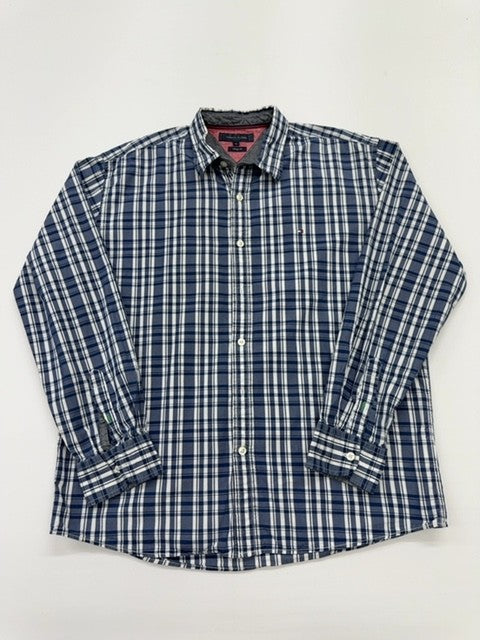 Tommy Hilfiger Men Blue Shirt size XL product image 1