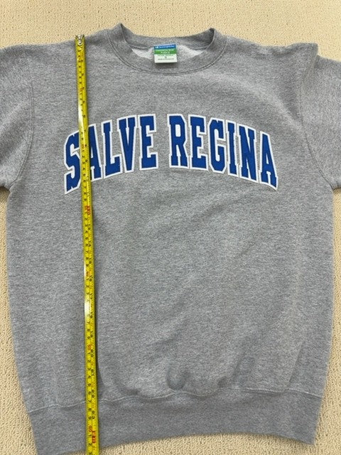 Champion Eco Fleece College Crewneck Sweatshirt Gray S Long Sleeve