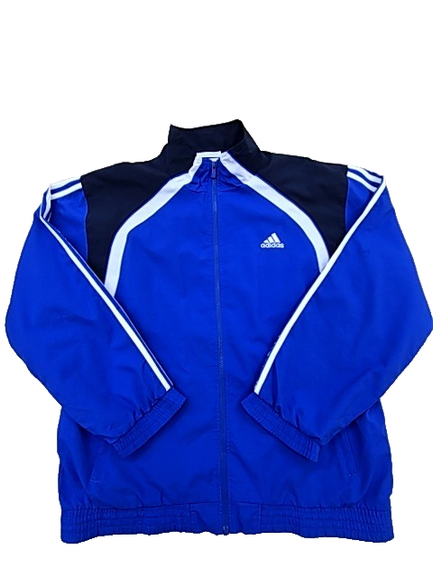 Vintage Adidas Men's Blue Jacket – Size XL