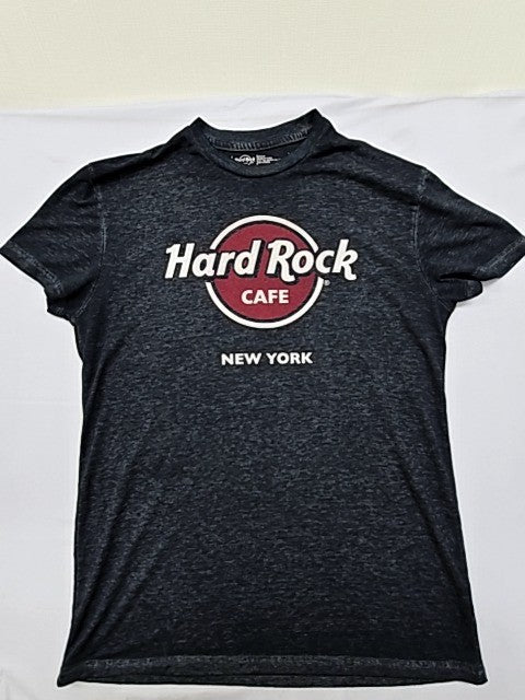Hard Rock Cafe Unisex Gray T-Shirt – Size M, Short Sleeve