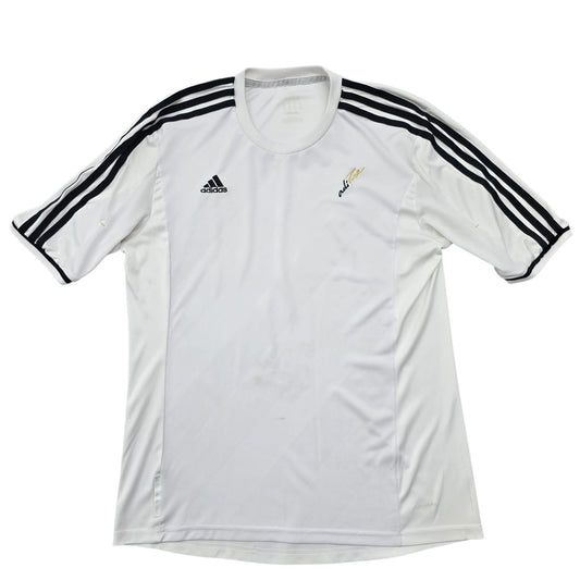 Adidas Men's White Jersey – Size S, Breathable breathable Breathable One-off