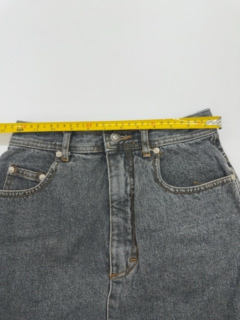 Stree’ Doin? Women Blue Denim Skirt Plus Size 27 Vintage Relaxed