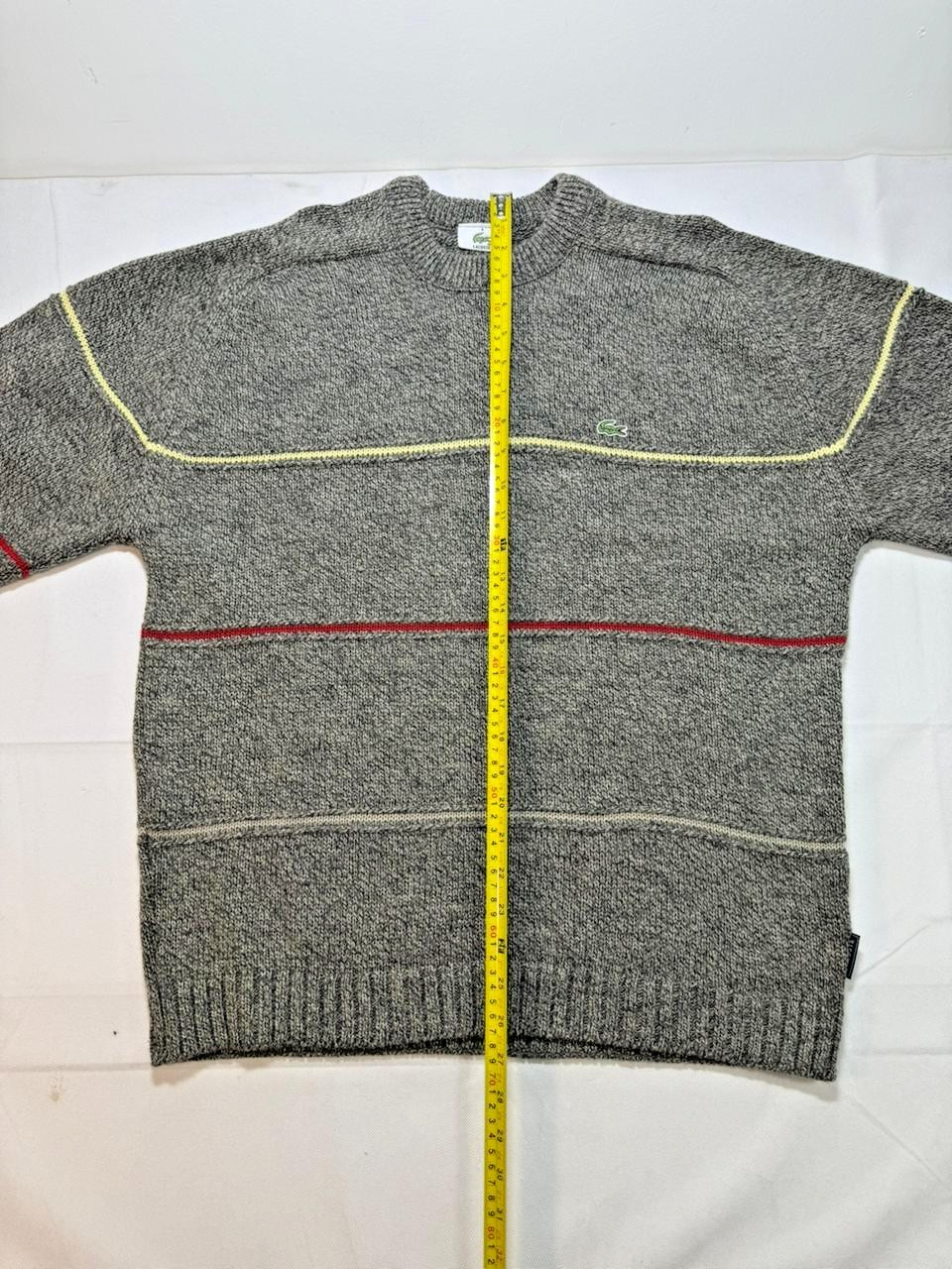 Lacoste Grey Knitted Sweater - Men