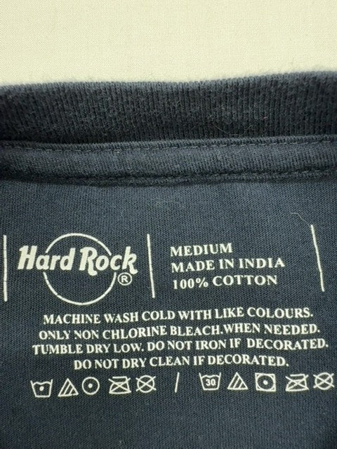 Hard Rock Cafe Men Navy T-Shirt size M product image 4
