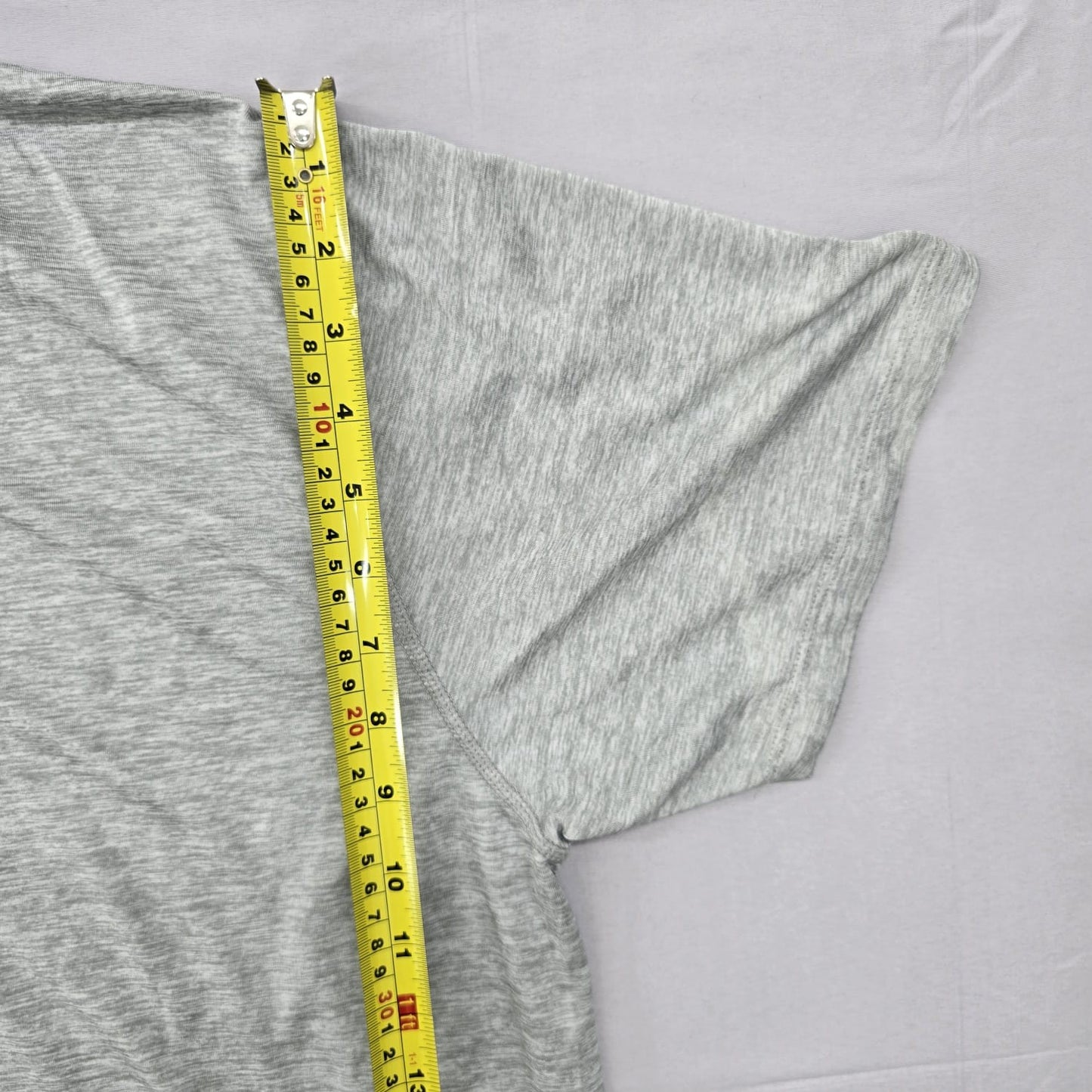New Balance Men's Gray NB DRY T-Shirt XL Short Sleeve