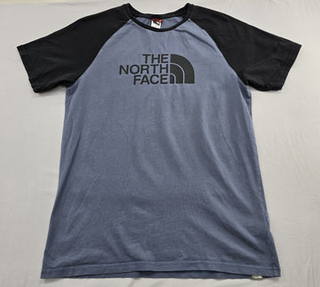 The North Face Men's Navy Raglan Short Sleeve T-Shirt M